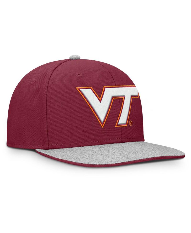 Men's Maroon Virginia Tech Hokies Loden Snapback Hat