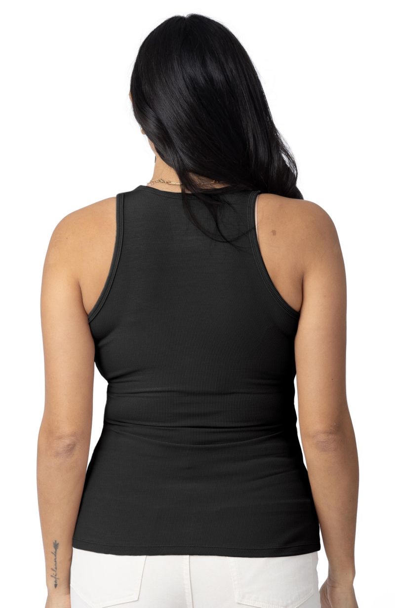 Women's Maternity Ribbed Racerback Nursing Tank