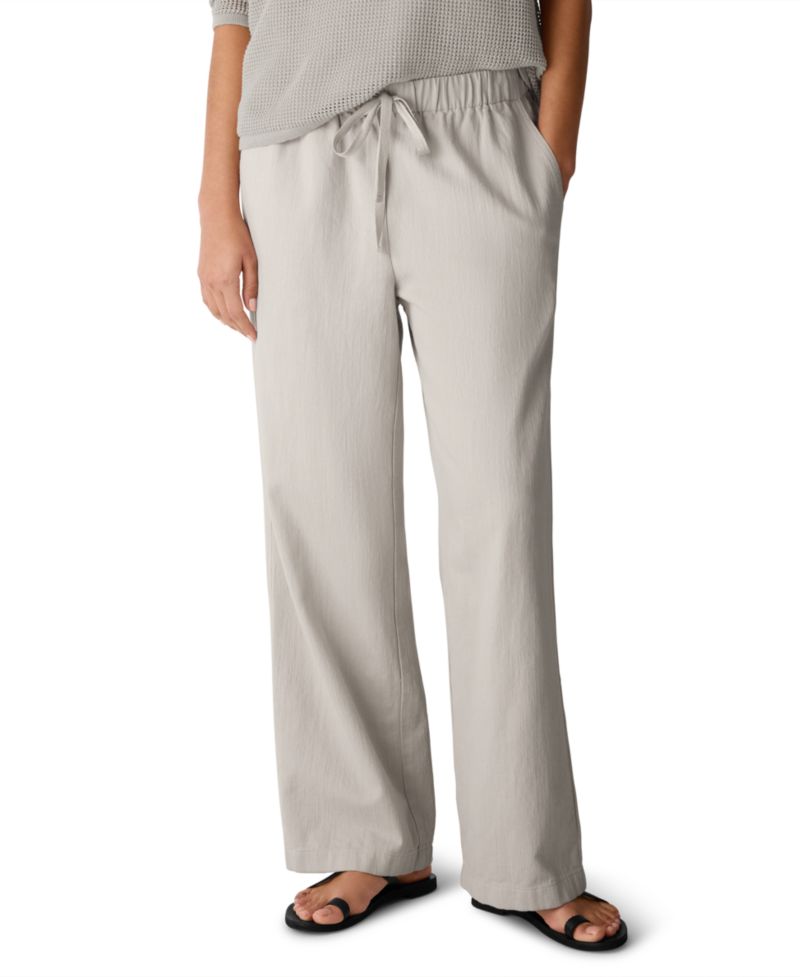Eileen Fisher Petite Straight-Leg Pants