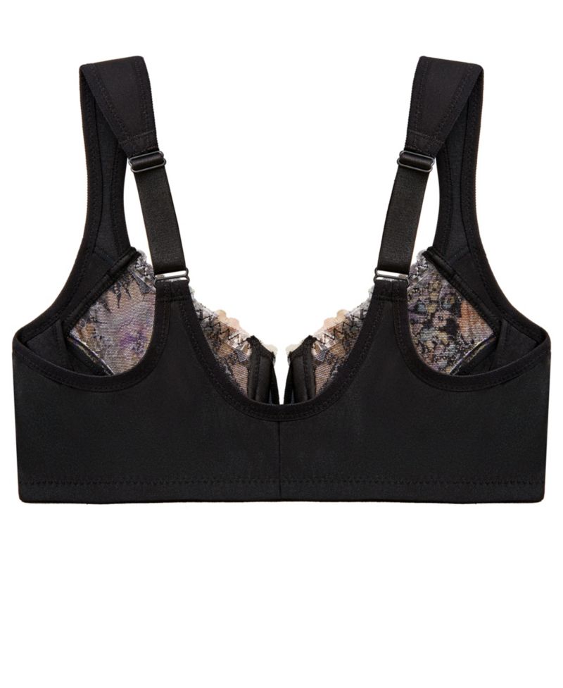 Women's Full Figure Plus Size Wonderwire Front Close Bra 1245