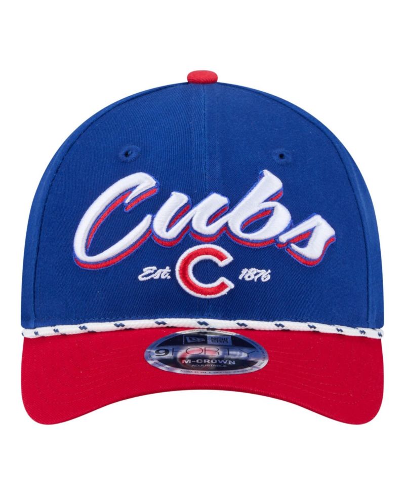 Men's Royal/Red Chicago Cubs Team Loyal 9FORTY M-Crown Adjustable Hat