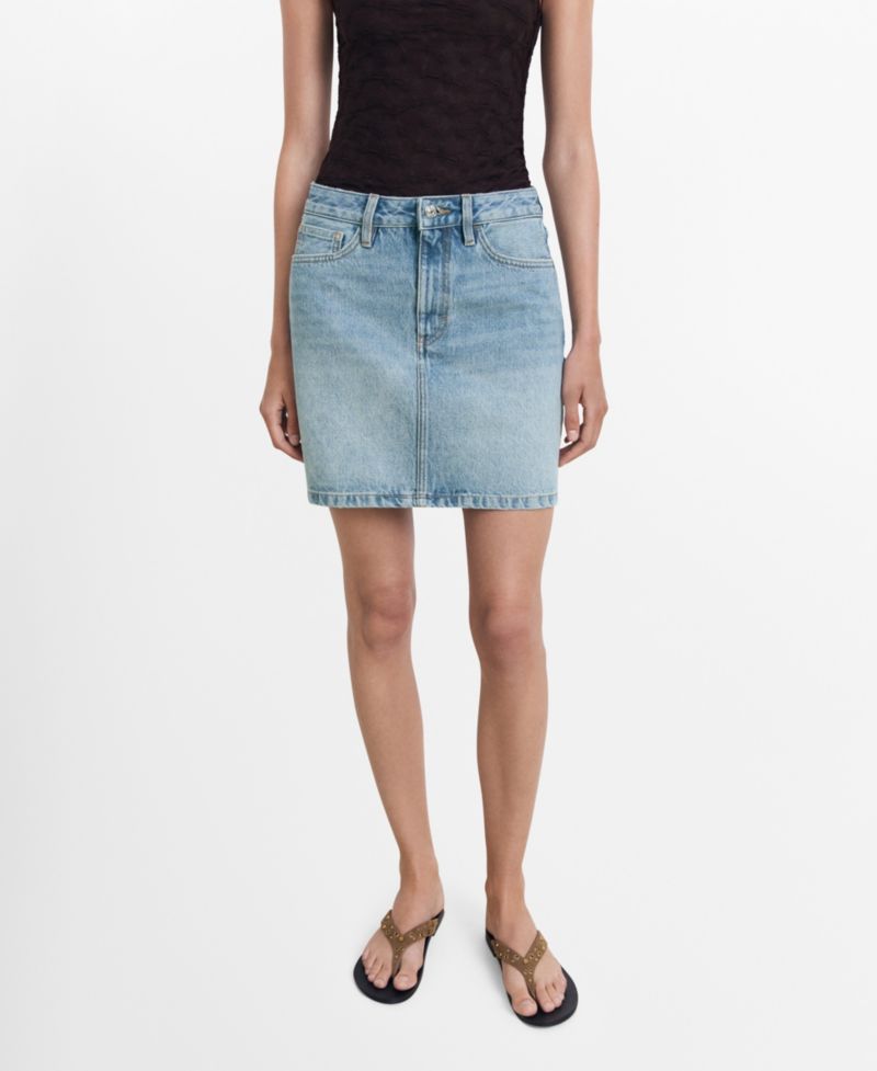 Women's Denim Short Skirt