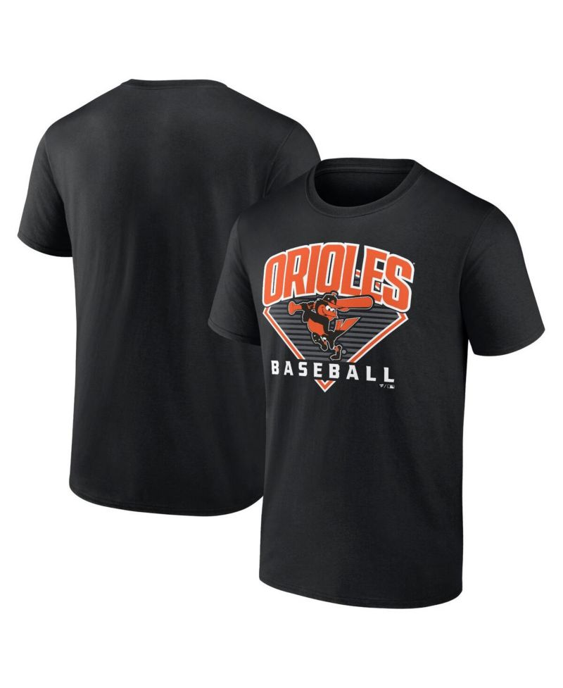 Men's Black Baltimore Orioles Baseball T-Shirt