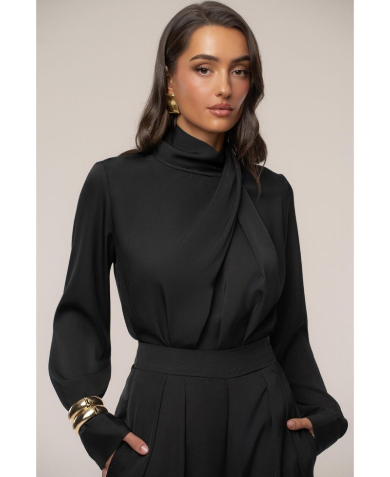 Women's Alexa Satin Blouse