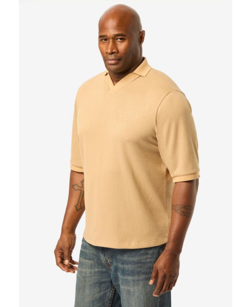 Men's Knit Sweater Polo