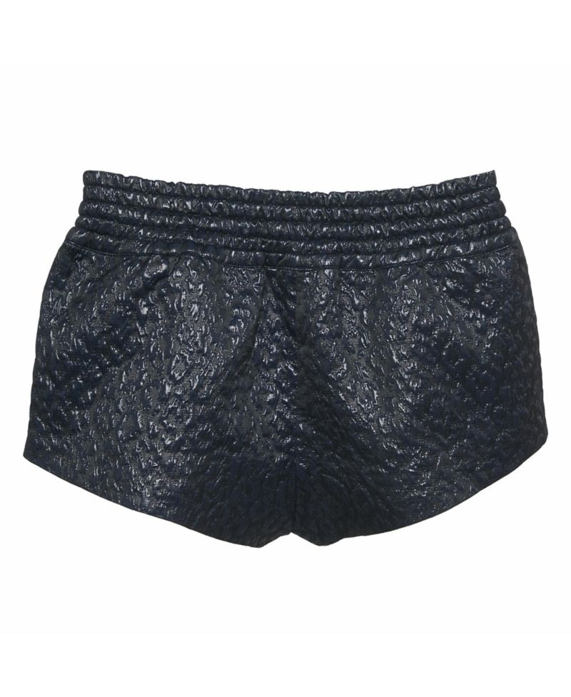 Women's Textured Jacquard Pad Shorts, 7" Inseam
