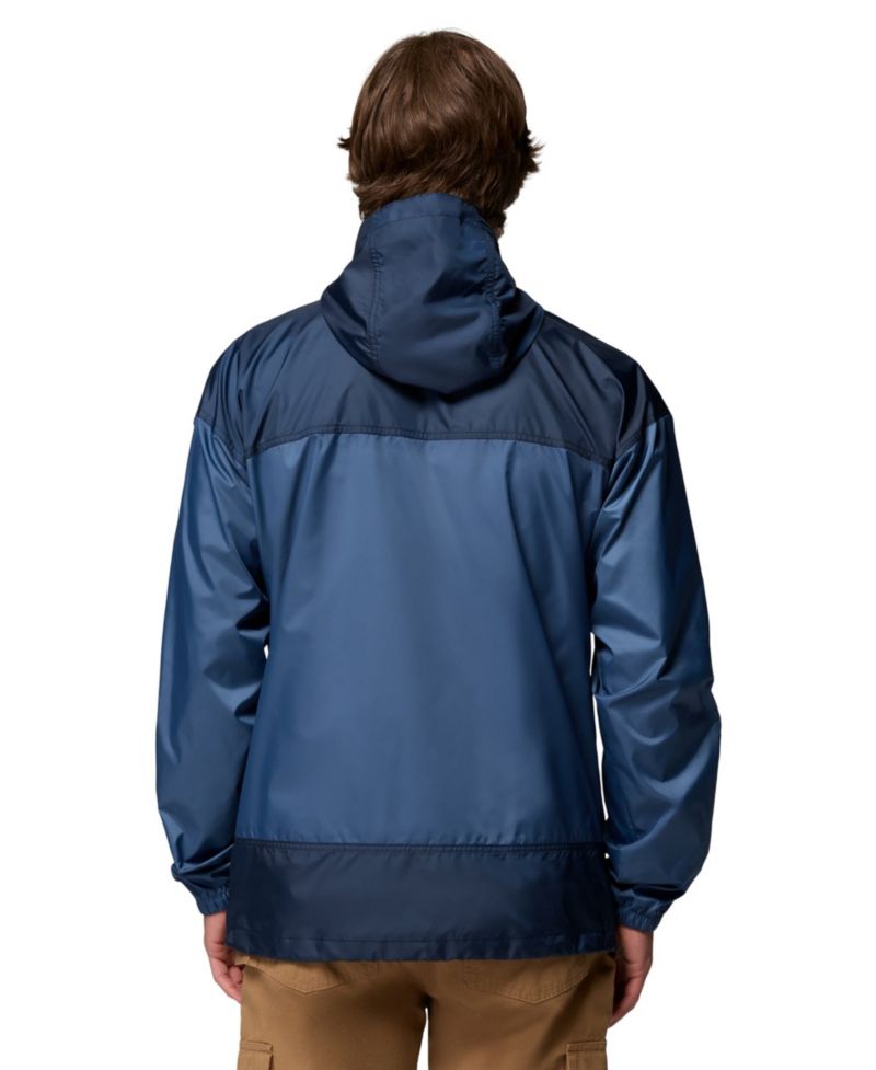 Men's Navy Notre Dame Fighting Irish Flash Challenger II Full-Zip Hooded Windbreaker