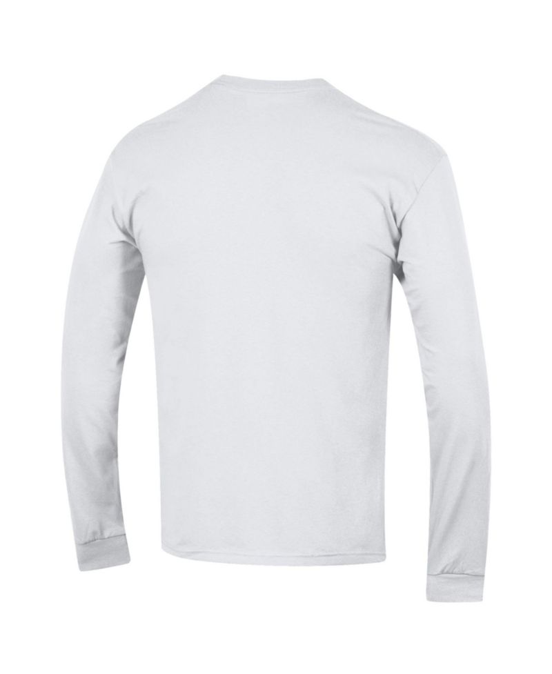 Men's Orange Auburn Tigers Arch Over Logo 2-Hit Long Sleeve T-Shirt