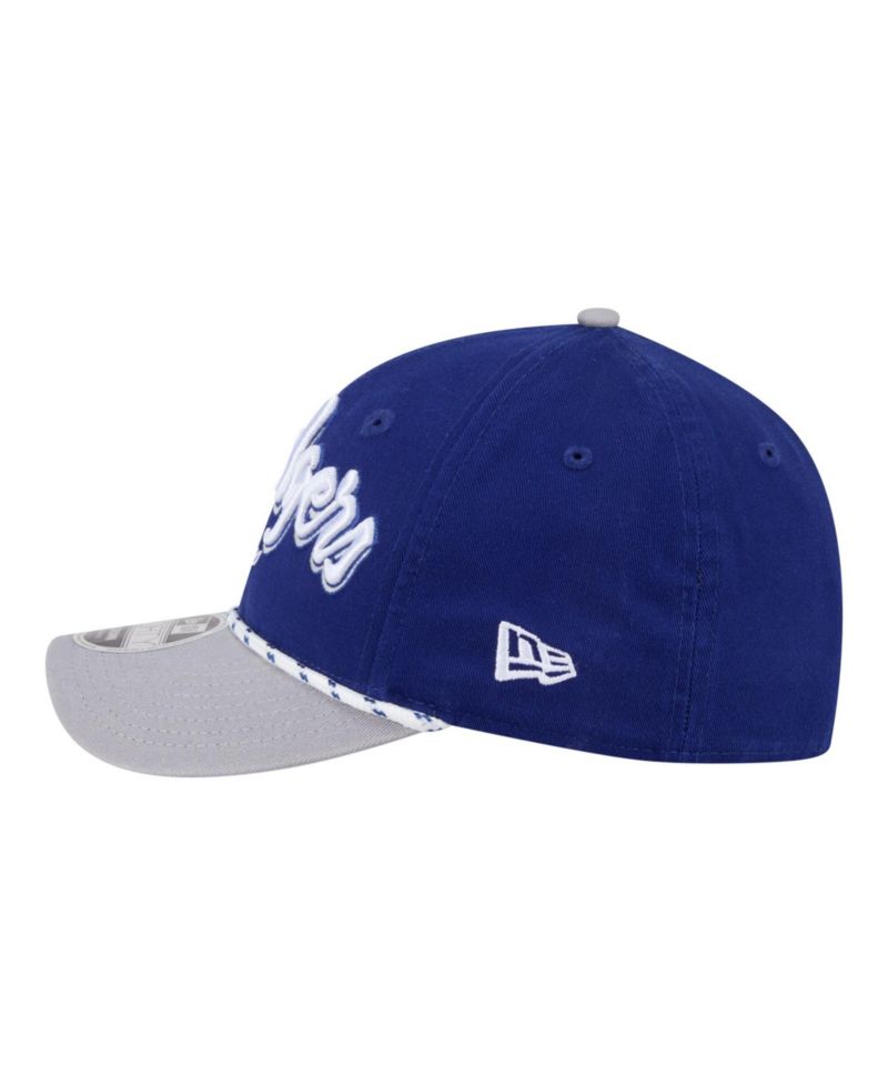 Men's Royal/Gray Los Angeles Dodgers Team Loyal 9FORTY M-Crown Adjustable Hat