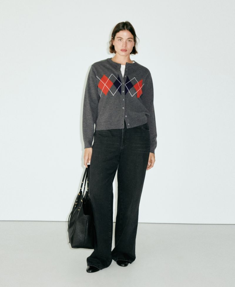 Women's Rhombus Cardigan