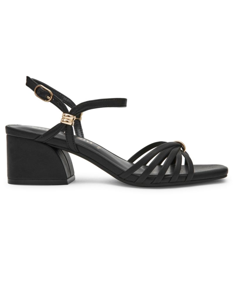 Women's Mikayla Block Heel Strappy Dress Sandals