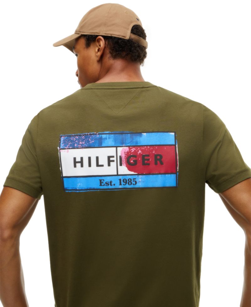 Men's Brand Love Back Flag Graphic T-Shirt
