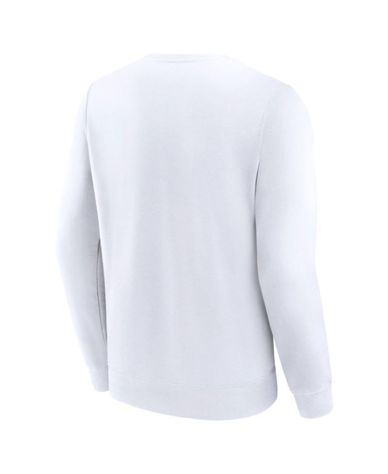 Men's Alexander Ovechkin White Washington Capitals NHL All-Time Leading Goal Scorer The Great 895 Fleece Pullover Sweatshirt