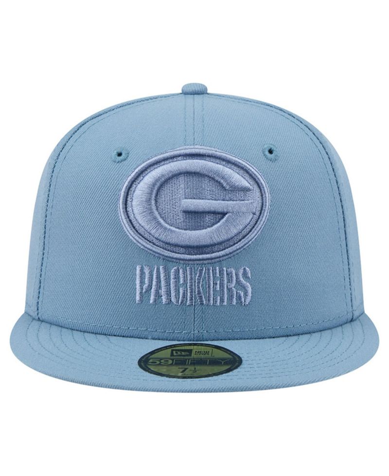 Men's Blue Green Bay Packers Color Pack 59FIFTY Fitted Hat