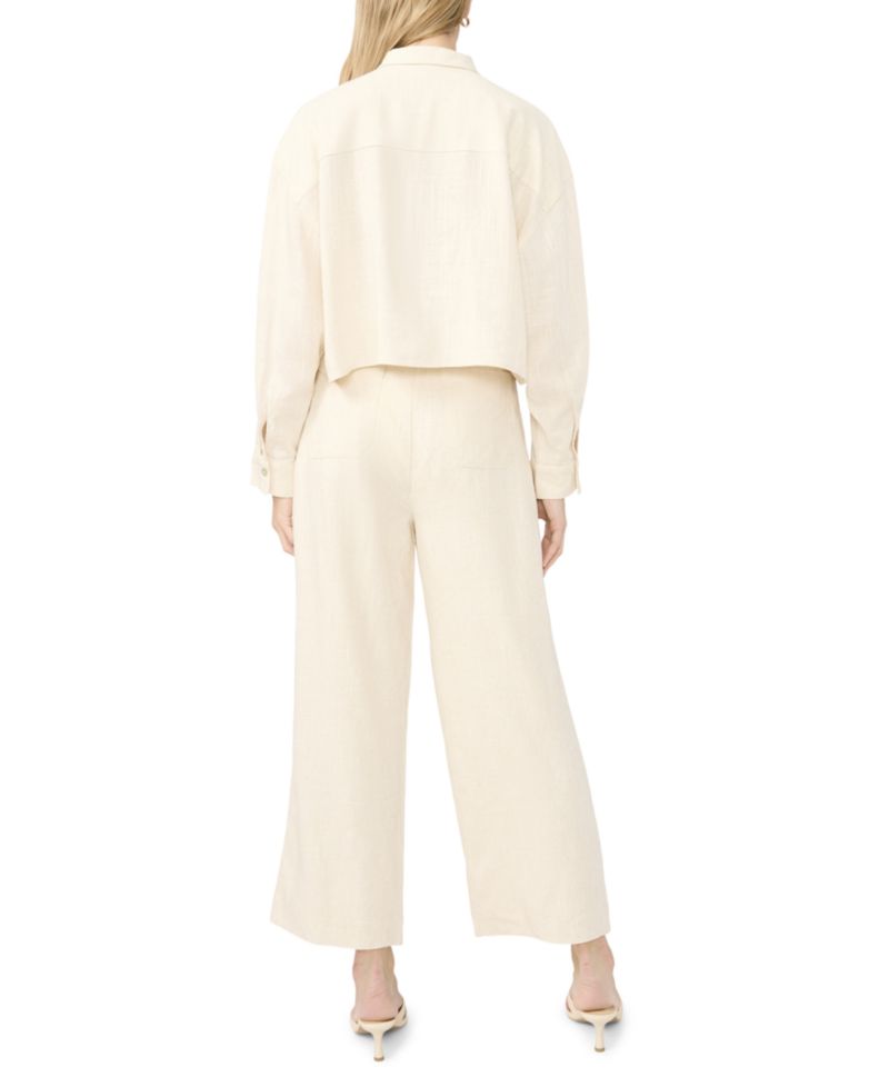 Women's Wide-Leg Ankle-Length Pants