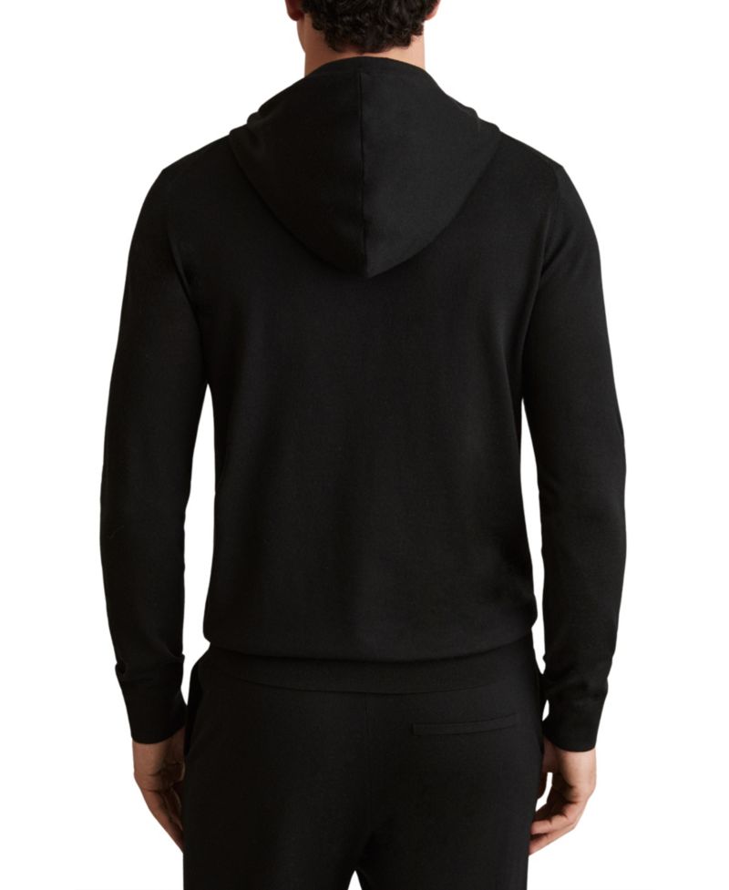 Men's Holland Merino Wool Drawstring Hoodie