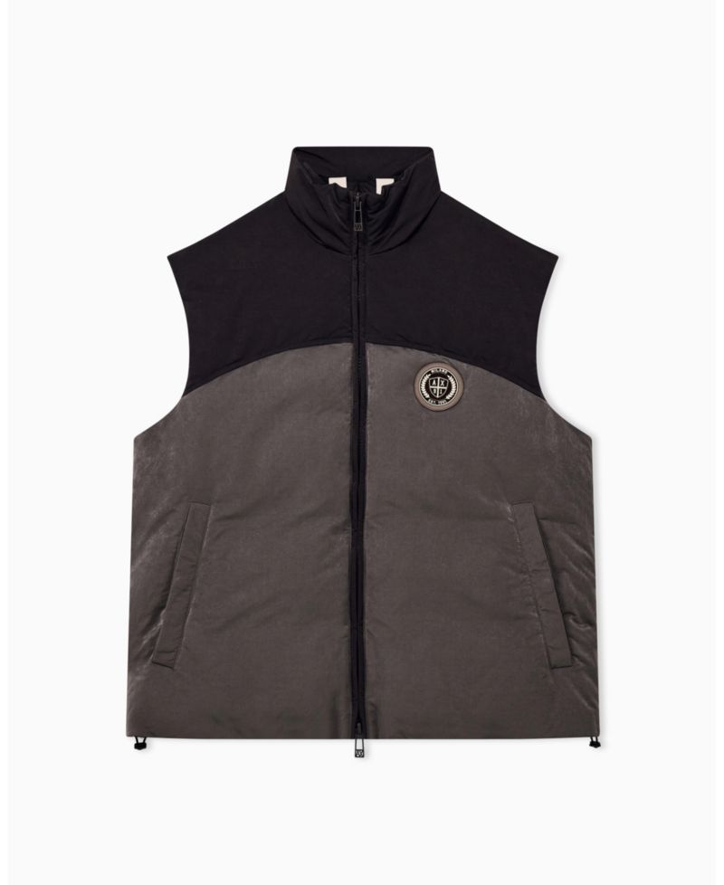 Men's Crossover Color Block Vest