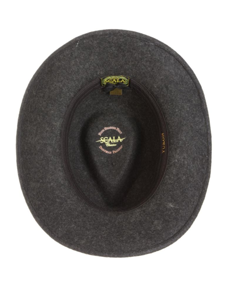 Men's Mix Crush Wool Felt Outback Hat
