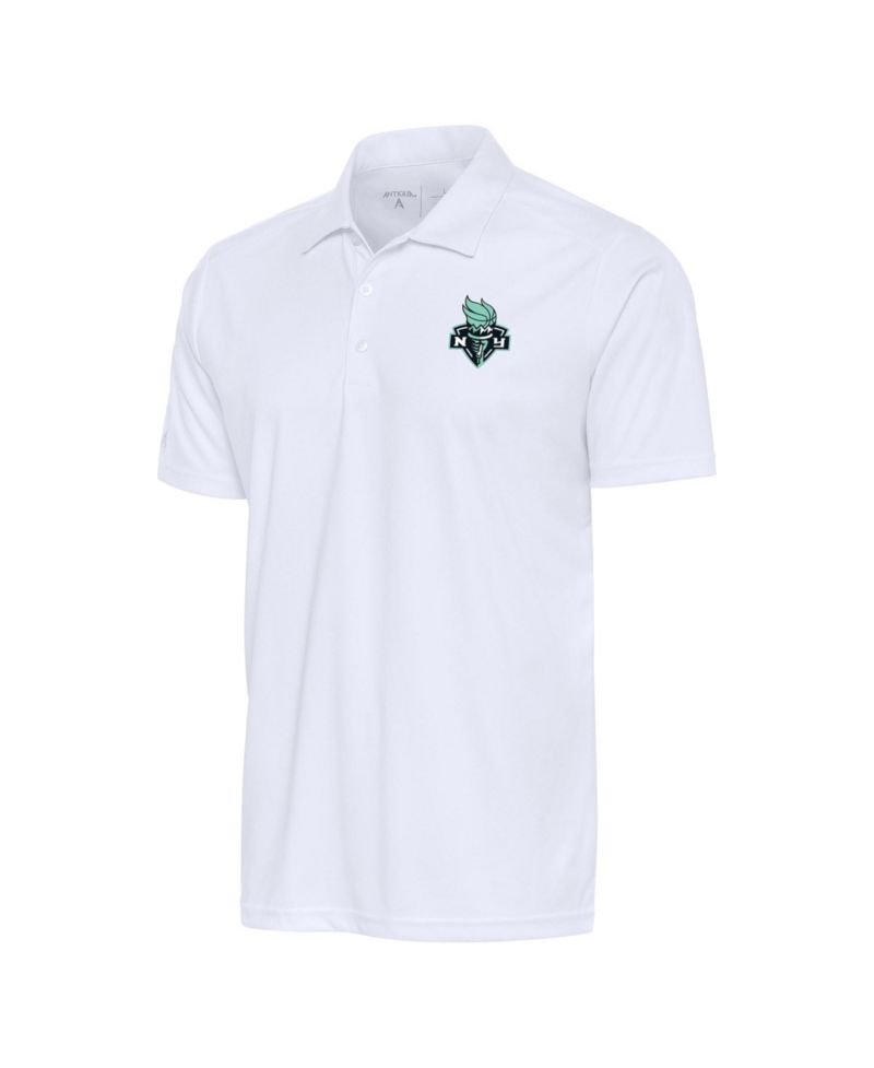 Men's White New York Liberty Tribute Polo Shirt