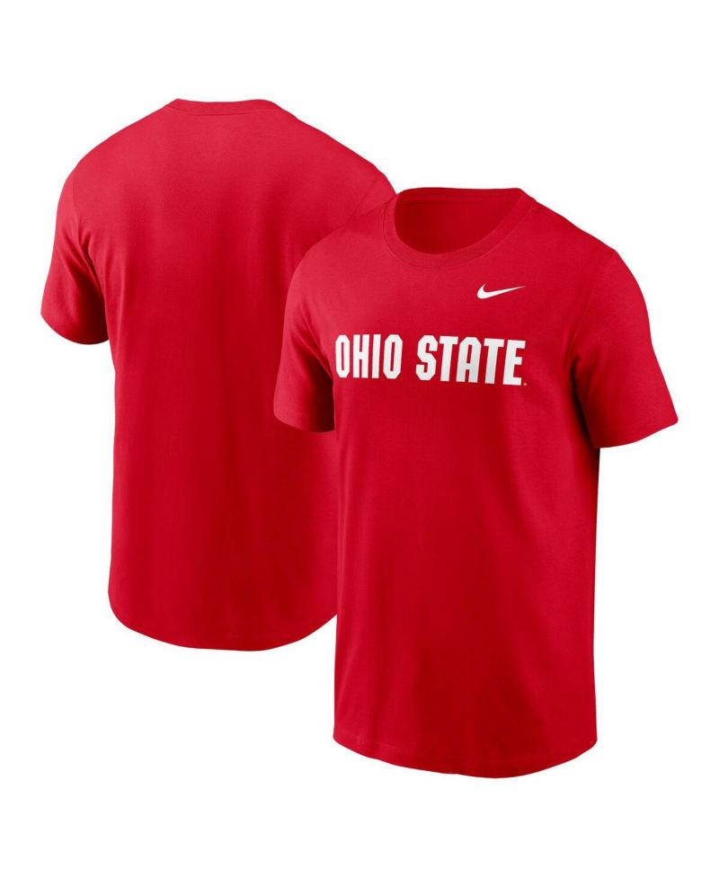 Men's Ohio State Buckeyes Primetime Evergreen Wordmark T-Shirt