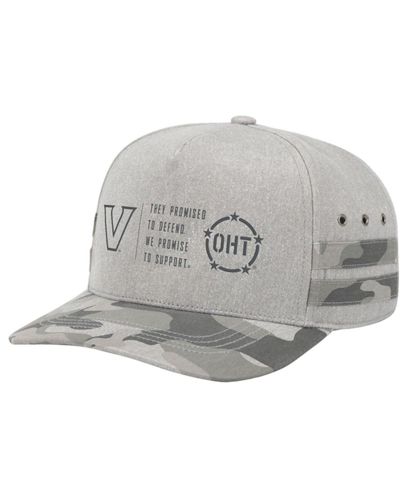 Men's and Women's Gray Vanderbilt Commodores OHT Squad Podium Adjustable Hat