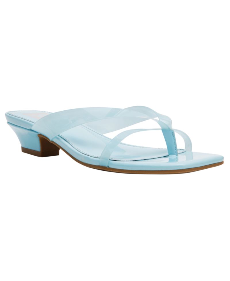 Women's Bex Jelly Strappy Thong Block Heel Sandals