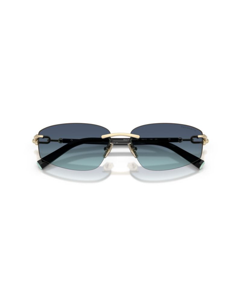 Unisex Geometric Sunglasses, TF3114