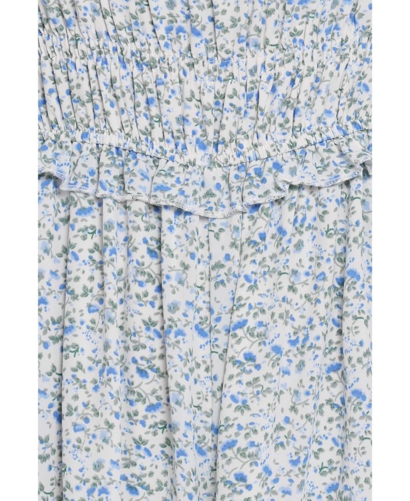 Women's Yulissa Strapless Floral Wide-Leg Jumpsuit