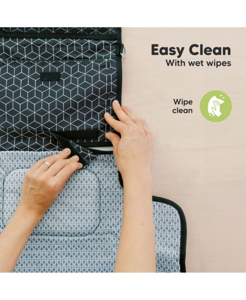 Ezee Diaper Changing Pad, Portable Diaper Changing Mat, Waterproof Foldable Diaper Changing Pad