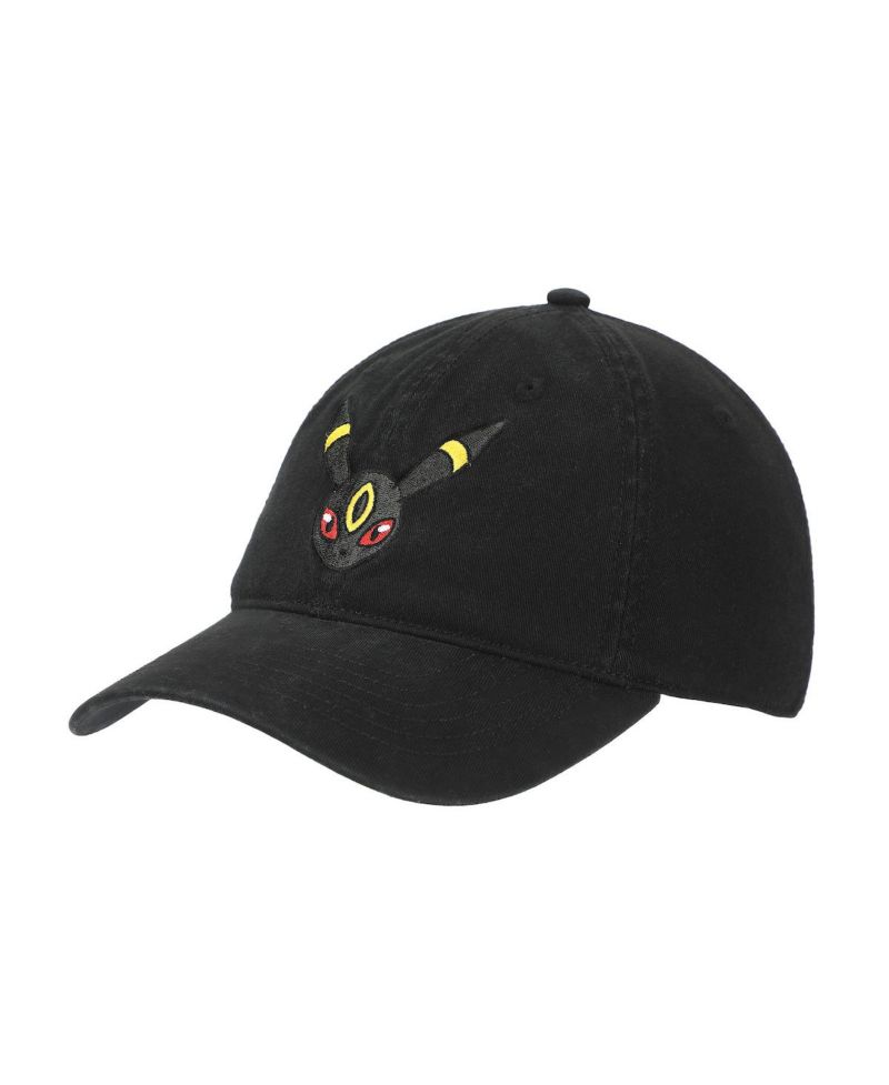 Men's Umbreon Face Black Unstructured Baseball Cap