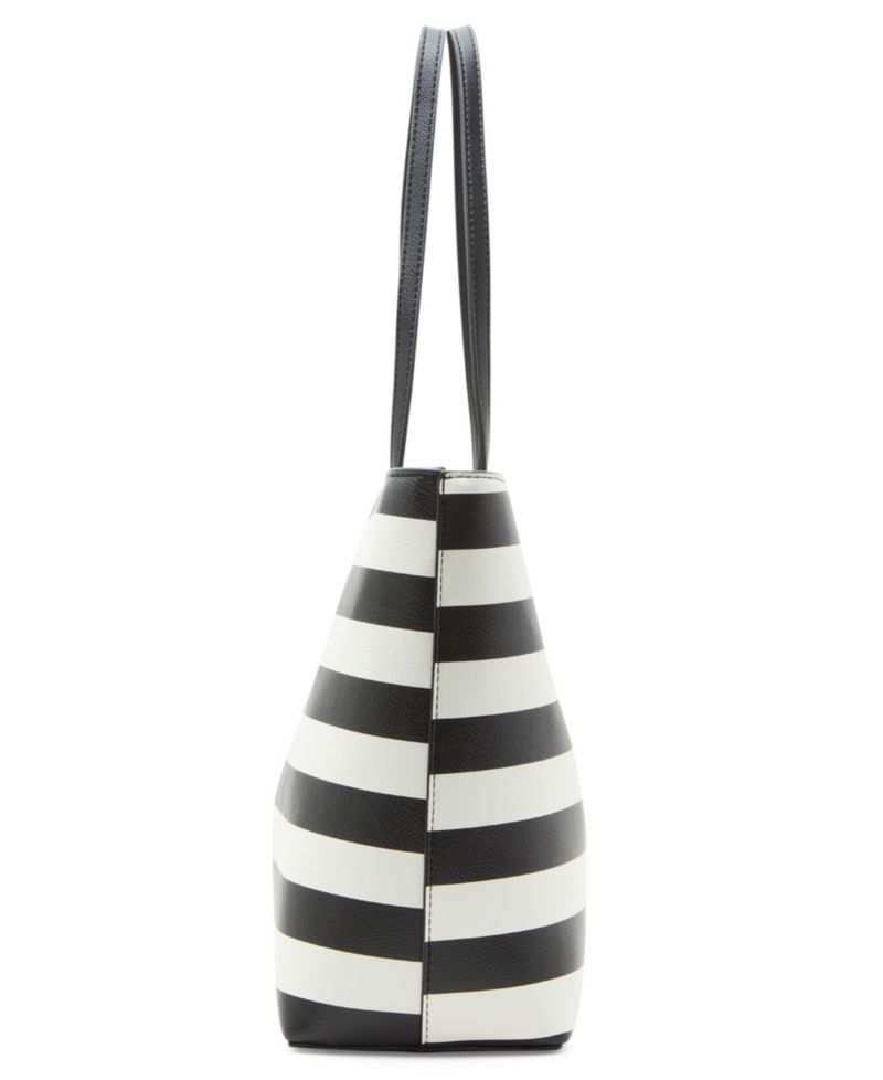 Striped Bow Tote