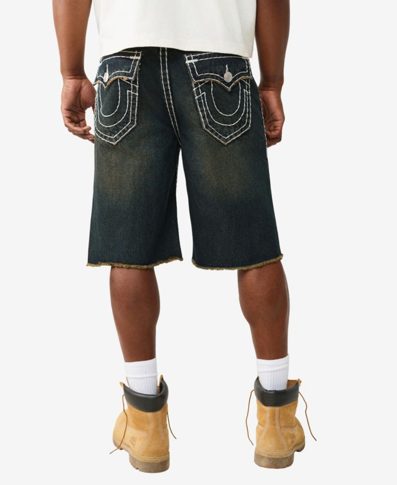 Men's Vinny Baggy Fray Flap Shorts