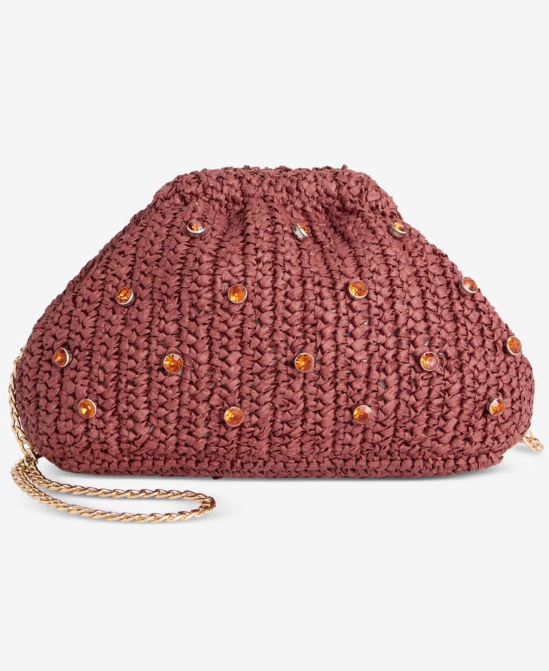 Crochet Raffia Shoulder Bag