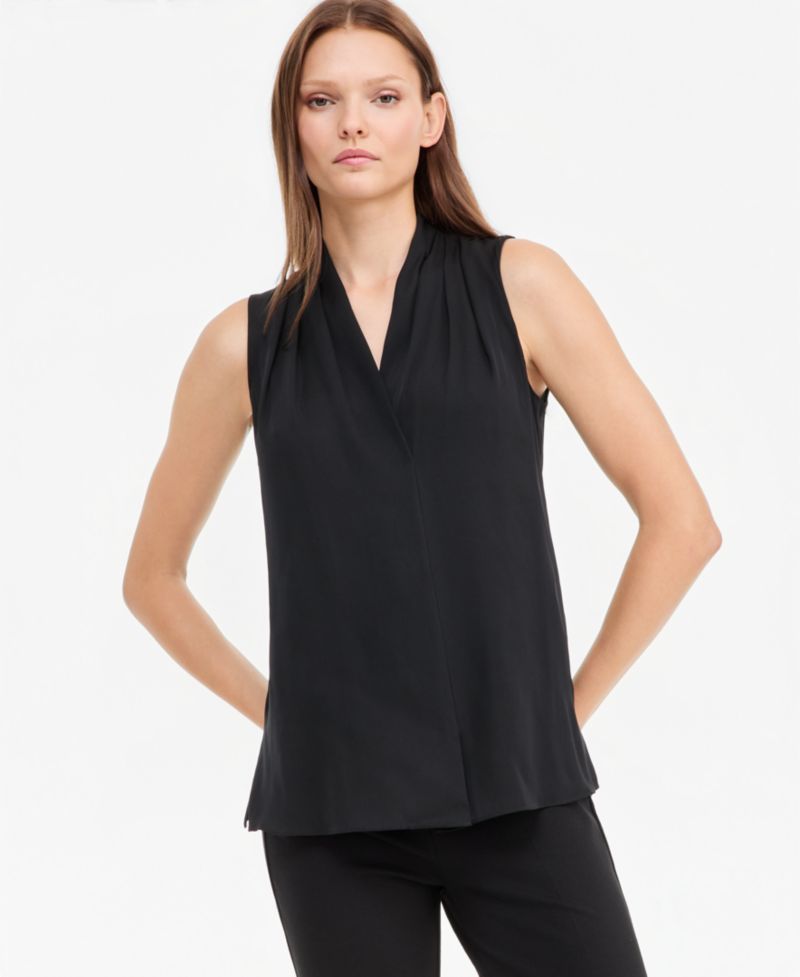 Women's Mila Sleeveless V-Neck Wrap Blouse