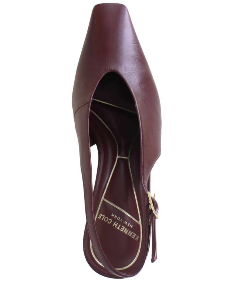 Women's Aerial Square Toe Slingback Pumps