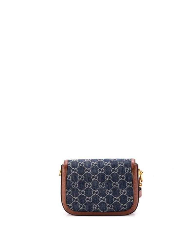 Mini Horsebit 1955 Shoulder Bag GG Denim