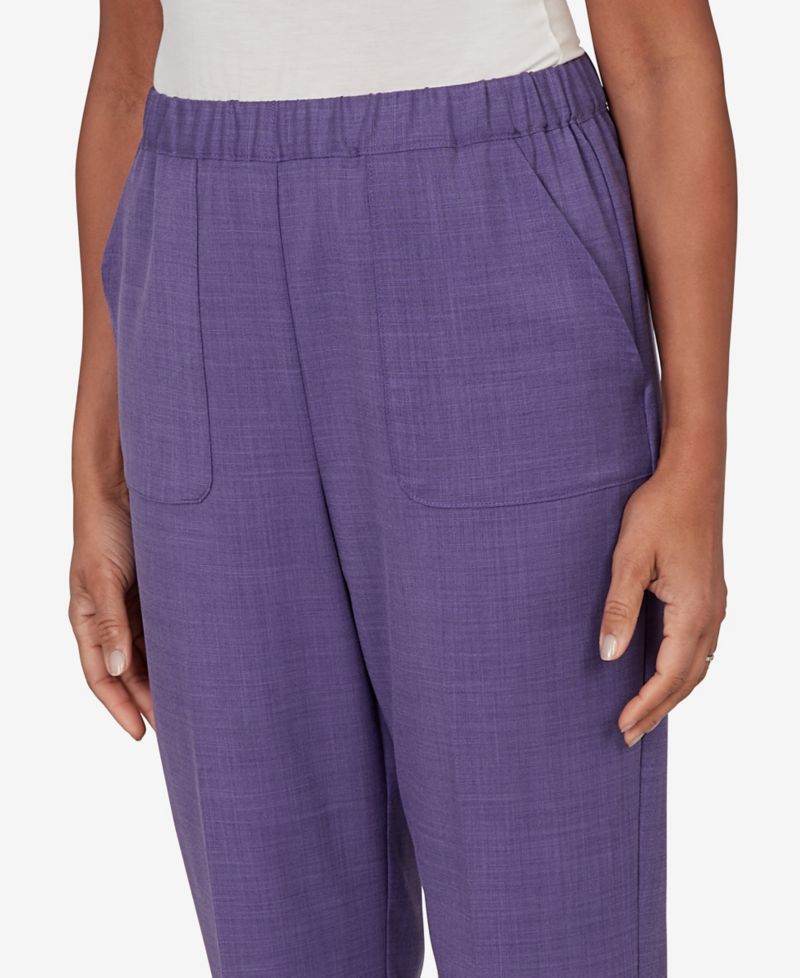 Women's Grand Bazaar Textured Pull-On Capri Pants