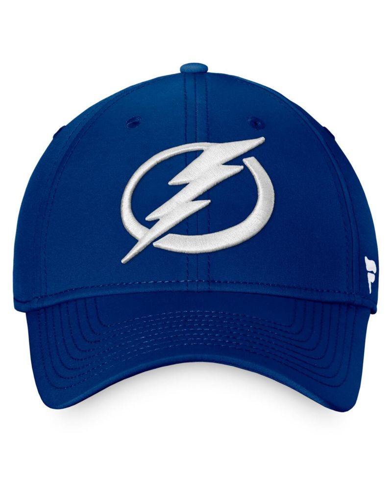Men's Blue Tampa Bay Lightning Core Primary Logo Flex Hat