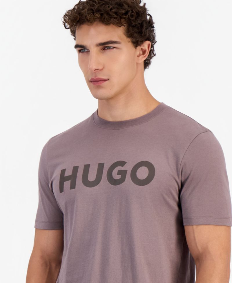 Men's Dulivio Crewneck Logo Print T-Shirt