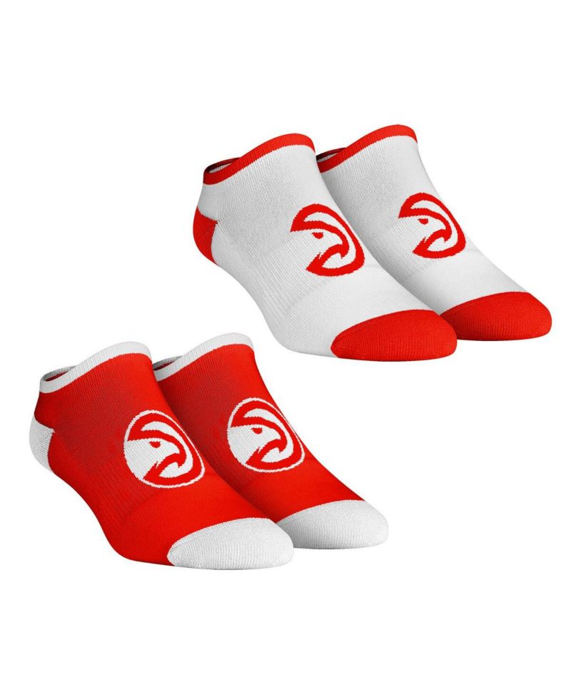Women's Socks Atlanta Hawks Core Team 2-Pack Low Cut Ankle Sock Set