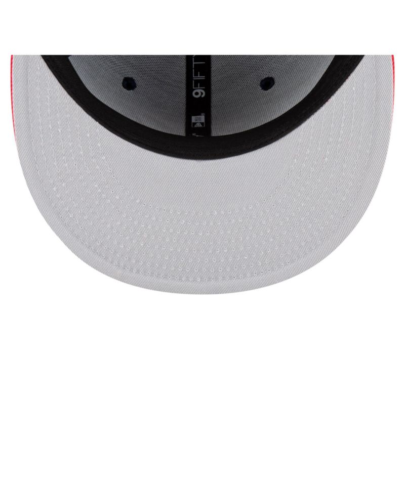 Men's Navy/Red LA Clippers 2-Tone 9FIFTY Snapback Hat