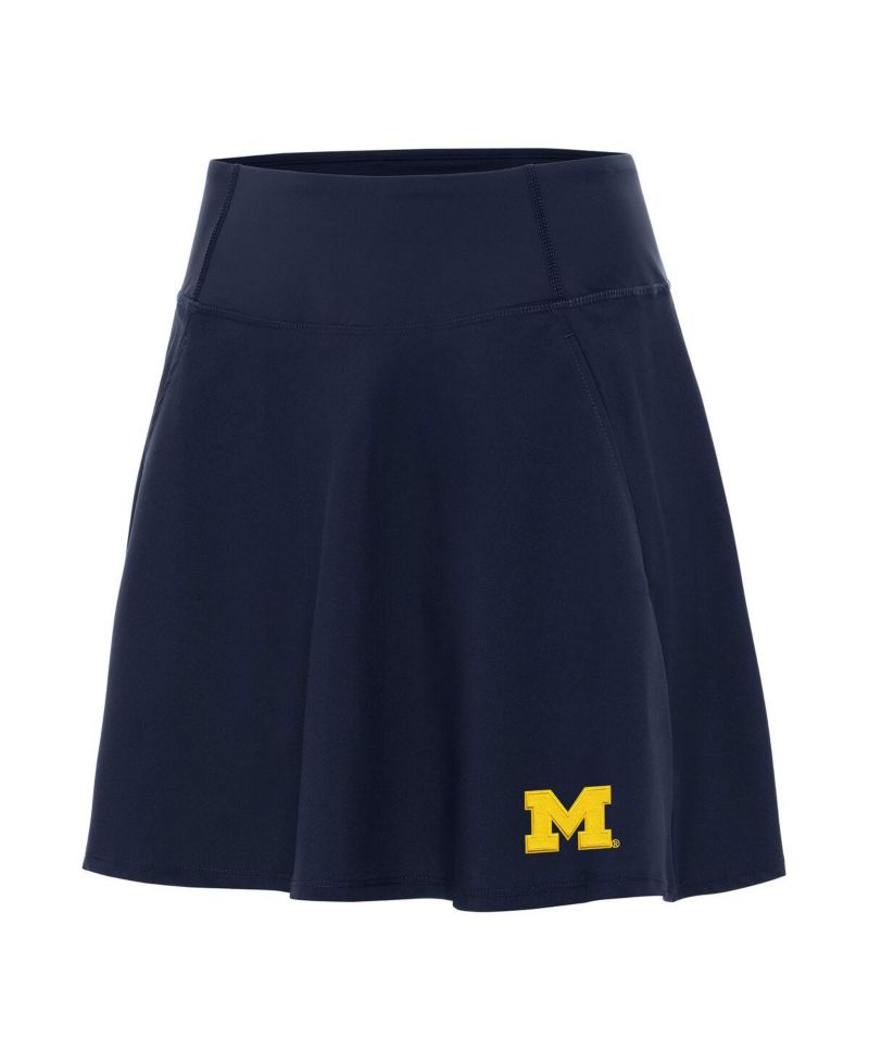 Women's Navy Michigan Wolverines Chip Skort