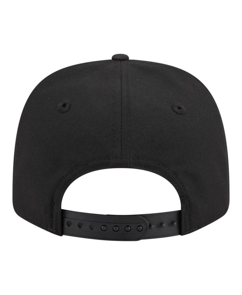 Men's Black Cincinnati Reds Tonal Camo 9SEVENTY Stretch-Snap Hat
