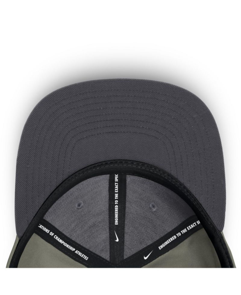 Men's Olive Athletics Pro Dri-FIT snapback Hat