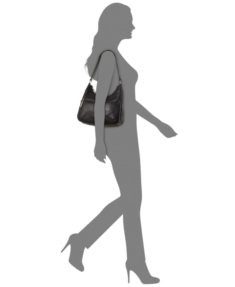 Nappa Leather Hobo Bag