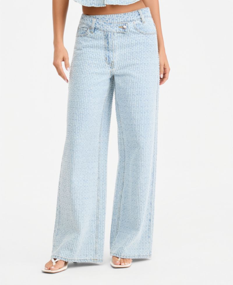Women's High-Rise Wide-Leg Jeans