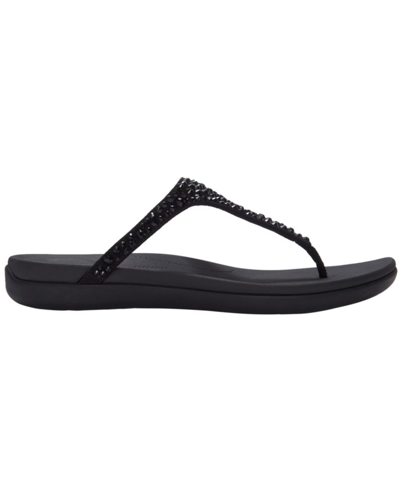 Women's Solay Mixed-Crystal Wedge Sandals
