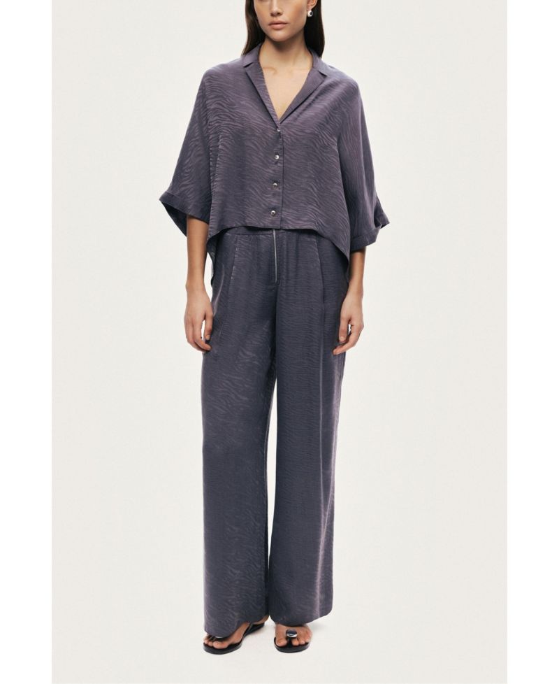 Women's Fluid Straight-Leg Pants