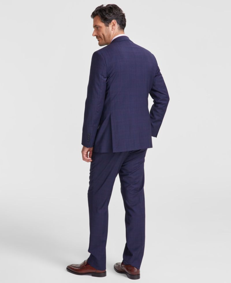 Men's Classic-Fit Wool Blend Suit Separates