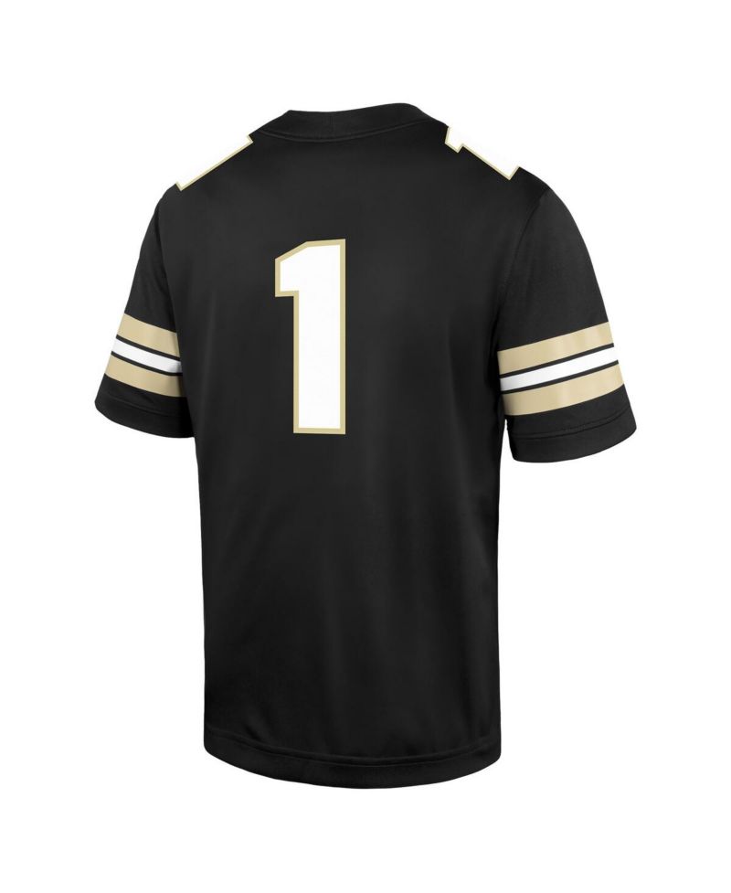 Men's Black Purdue Boilermakers Untouchable Replica Game Jersey